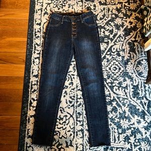 High waisted hammer jeans